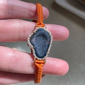 Kimberly McDonald geode bracelet